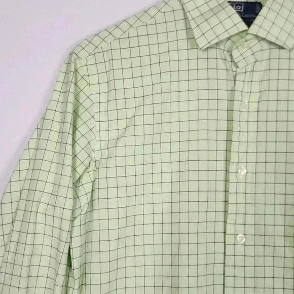 Polo Ralph Lauren Mens Regent‎ Long Sleeve Shirt Button Up 15.5 Checks Pony - Picture 5 of 15